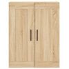 vidaXL Highboard Sonoma-Eiche 69,5x34x180 cm Holzwerkstoff