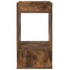 vidaXL Beistelltisch Ger&auml;ucherte Eiche 30 x 30 x 56 cm Holzwerkstoff