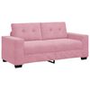 vidaXL Zweisitzer-Sofa Rosa 180x77x82 cm Samt