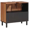 vidaXL Waschbeckenschrank Braun 62 x 33 x 58 cm Massivholz Mango