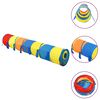 vidaXL Spieltunnel f&uuml;r Kinder Mehrfarbig 245 cm Polyester