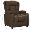 vidaXL Relaxsessel Braun Stoff