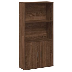 vidaXL B&uuml;cherregal Braun Eichen-Optik 60x24x120 cm Holzwerkstoff