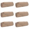 vidaXL Wohndecken 6 pcs Kamel 350 x 270 cm Fleece