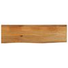 vidaXL Tischplatte mit Baumkante 110x30x2,5 cm Massivholz Mango