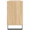 vidaXL Badschrank Sonoma-Eiche 80x33x60 cm Holzwerkstoff