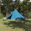 vidaXL Familien-Tipi-Zelt mit Dach Blau und Grau 560 x 560 x 300 cm