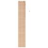 vidaXL Jalousie Eichenoptik 45 x 250 cm 35 mm Massives Paulownia-Holz