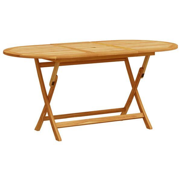 vidaXL 7-tlg. Garten-Essgruppe Massivholz Akazie und Textilene