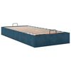 vidaXL Ottoman-Bett ohne Matratze Dunkelblau 90x200 cm Samt