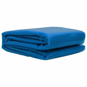 vidaXL Poolabdeckung Extra Schwer Blau 455 cm PE