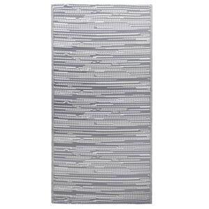 vidaXL Outdoor-Teppich ARAKIL Grau 160x230 cm PP