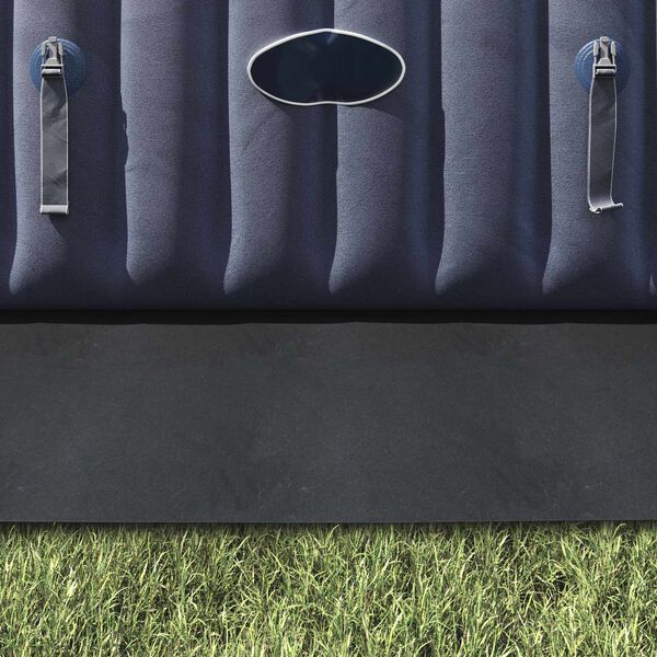 vidaXL Bodenfolie f&uuml;r Pools Schwarz 420 x 220 x 0,1 cm Vliesstoff