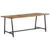 vidaXL Esstisch 180x90x75 cm Massivholz Mango