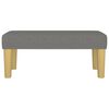 vidaXL Sitzbank Dunkelgrau 70x30x30 cm Stoff