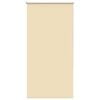vidaXL Verdunkelungsrollo Beige 85x175cm Stoffbreite 80,7 cm Polyester