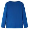 Kinder-Langarmshirt Dunkelblau 116
