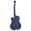 vidaXL 12-tlg. Western Gitarren-Set mit Equalizer und 6 Saiten Blau