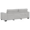 vidaXL 3-Sitzer-Sofa Wolkengrau 220x77x82 cm Stoff