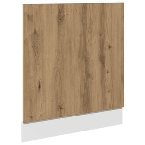 vidaXL Geschirrsp&uuml;lerblende Lyon Artisan-Eiche 60x1,5x67 cm Holzwerkstoff