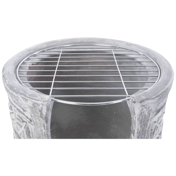 RedFire Gartenkamin Acopulco Ton Hellgrau