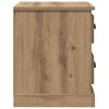 vidaXL Nachttisch Artisan-Eiche 39 x 39 x 47,5 cm Holzwerkstoff