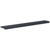vidaXL Fensterbank Anthrazit mit Holzmaserung 160 x 25 x 4,5 cm PVC