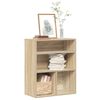 vidaXL B&uuml;cherregal Sonoma-Eiche 60x30x71,5 cm Holzwerkstoff