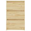 vidaXL Nachtschrank 40x29,5x64 cm Massivholz Kiefer