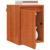 vidaXL Wandschrank Wachsbraun 30 x 30 x 40 cm Massives Kiefernholz