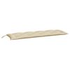 vidaXL Gartenbank-Auflage Beige 150x50x7 cm Oxford-Gewebe