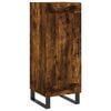 vidaXL Highboard Räuchereiche 34,5x34x180 cm Holzwerkstoff