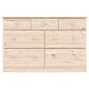 vidaXL Kommode ALTA 112x35x73 cm Massivholz Kiefer