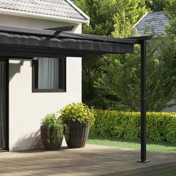 vidaXL Pavillon Anthrazit 400 x 300 x 200 cm Polyester