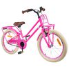 vidaXL Kinderfahrrad 18 Zoll f&uuml;r 5-7 Jahre alt Dunkelrosa