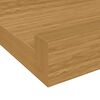 vidaXL Wandregal mit Regal 4 pcs Beige 80 x 9 x 3 cm Holzwerkstoff