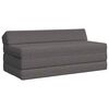 vidaXL Klappsofa Bett Hellgrau 120 x 60 x 49 cm Stoff