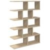 vidaXL Wandregal Sonoma-Eiche 70 x 20 x 100 cm Holzwerkstoff
