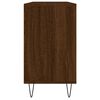 vidaXL Badschrank Braun Eichen-Optik 80x33x60 cm Holzwerkstoff