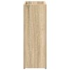 vidaXL Sonnenschirmhalter Sonoma-Eiche 40 x 20 x 55,5 cm Holzwerkstoff