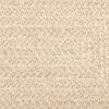 vidaXL Teppich ZIZUR Beige 80x250 cm Jute-Optik Indoor und Outdoor