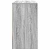 vidaXL Schreibtisch Grau Sonoma 120x42x76 cm Holzwerkstoff