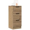 vidaXL Sideboards 2 Stk. Artisan-Eiche 30x30x70 cm Holzwerkstoff