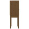 vidaXL Highboard Honigbraun 60x40x120 cm Massivholz Kiefer