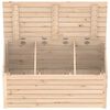 vidaXL Gartenbox 101x50,5x46,5 cm Massivholz Kiefer