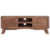 vidaXL TV-Schrank 110x30x40 cm Raues Mangoholz