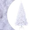 vidaXL K&uuml;nstlicher Weihnachtsbaum mit Dicken Zweigen Wei&szlig; 240 cm PVC