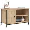 vidaXL TV-Schrank Sonoma-Eiche 80x40x50 cm Holzwerkstoff