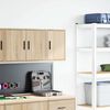 vidaXL Garagen-Wandschrank Sonoma-Eiche Holzwerkstoff