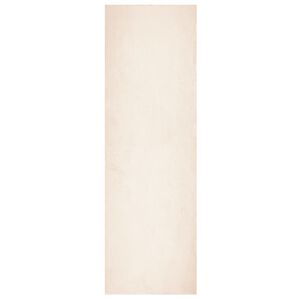 vidaXL Teppich HUARTE Kurzflor Weich und Waschbar Beige 80x250 cm